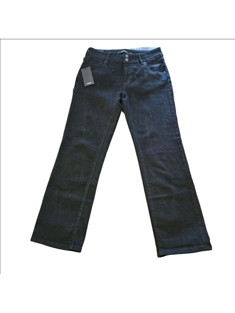 Women's Hudson NWT Black Mid-Rise Jeans Size 10 Waist 30" Inseam 29"